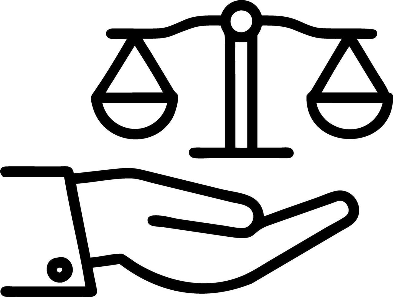 Hand interacting with holographic law interface displaying justice legal services law symbols symbolizing business legislation and online legal advice in empty space Set 2 vector