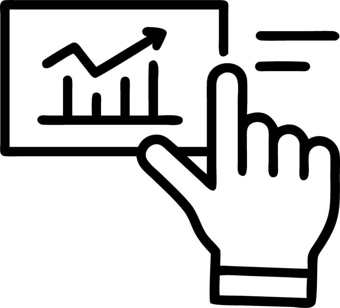Hand interacting with holographic dashboard displaying economic metrics representing economic indicators in business analysis Set 2 vector