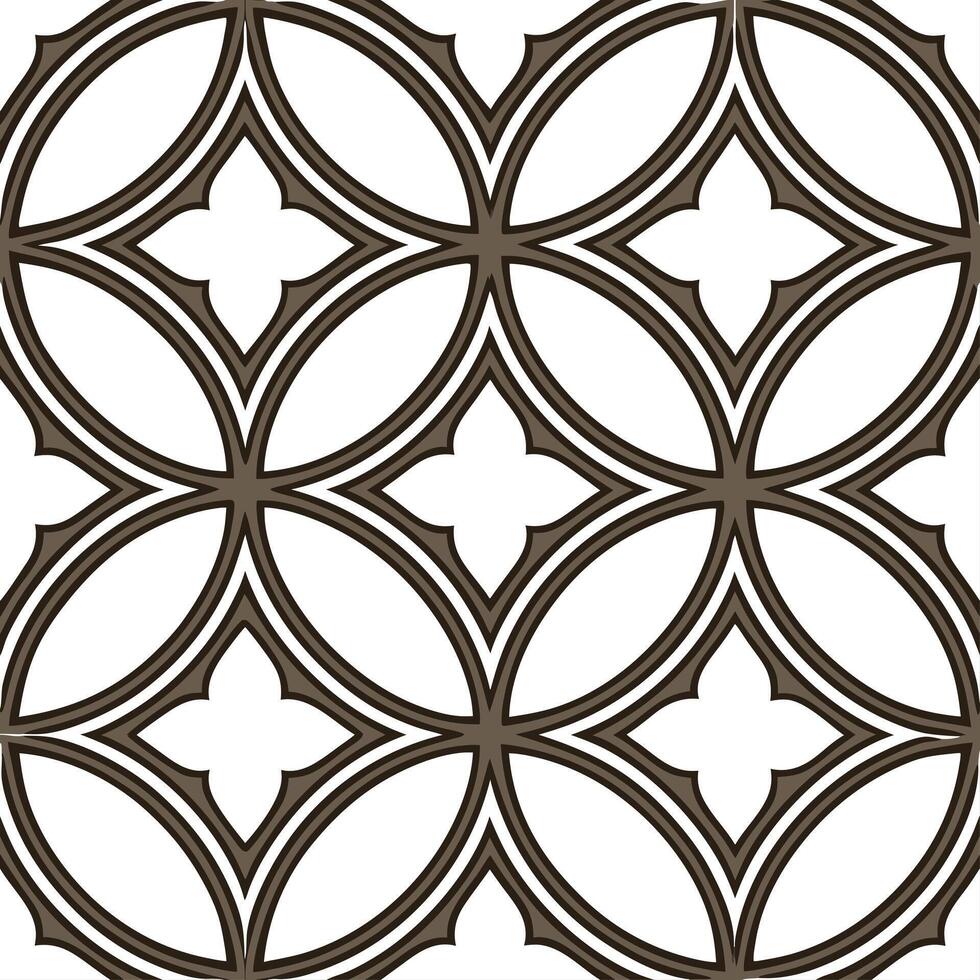 Gothic frame seamless tile pattern with dark tones and intricate details vector