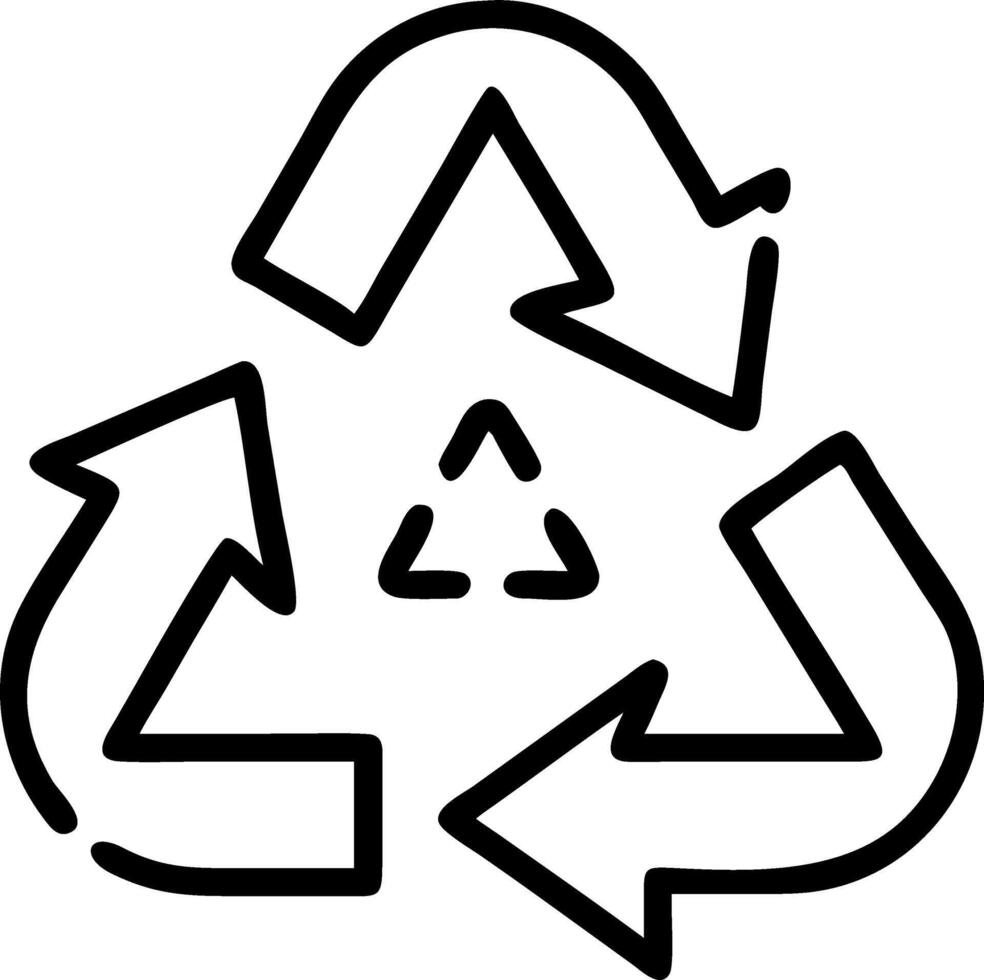 Glowing hologram of recycling arrows with eco friendly growth symbols representing circular economy in a digital sustainability dashboard vector