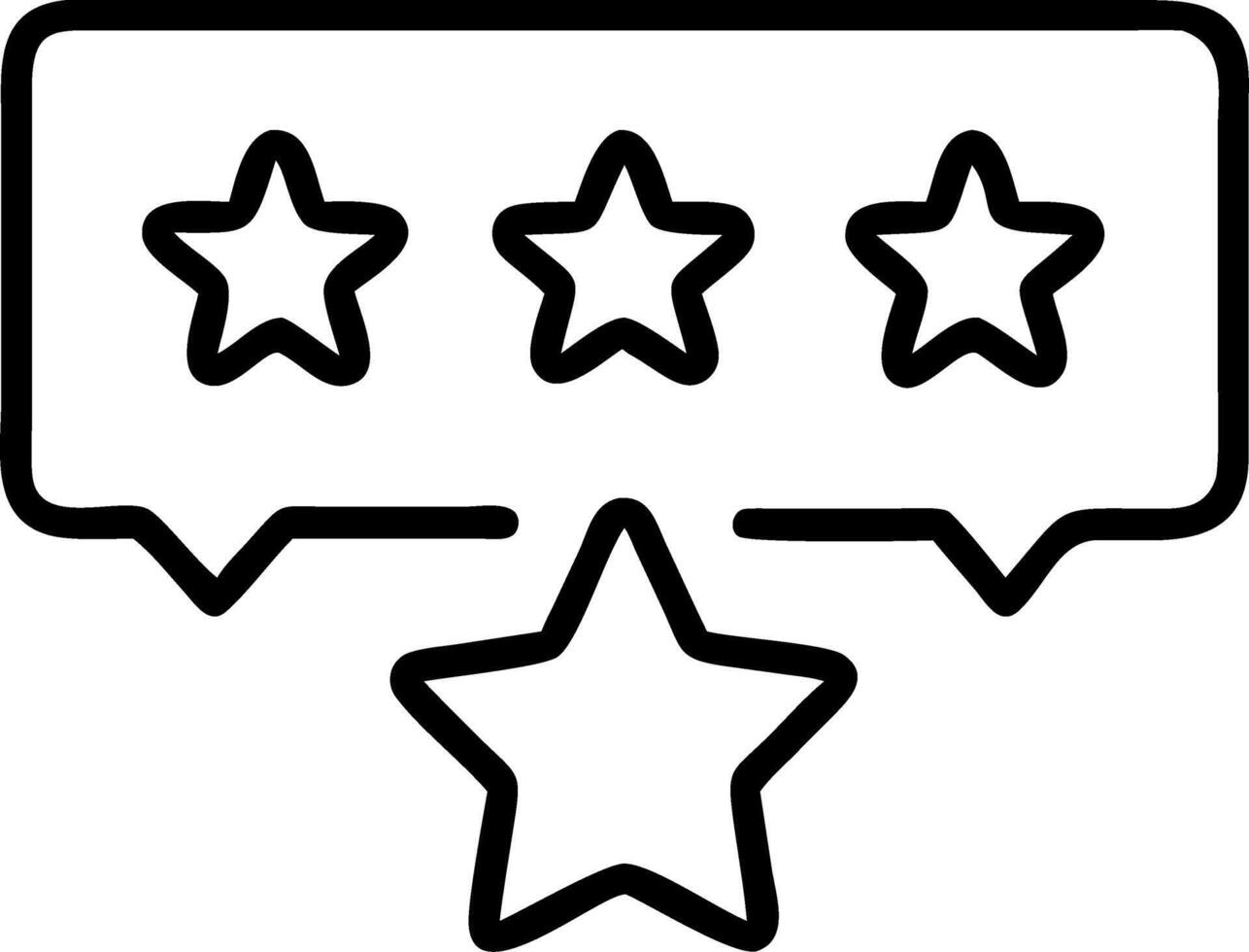 Floating holographic 5 star ratings being interactively adjusted representing customer reviews vector