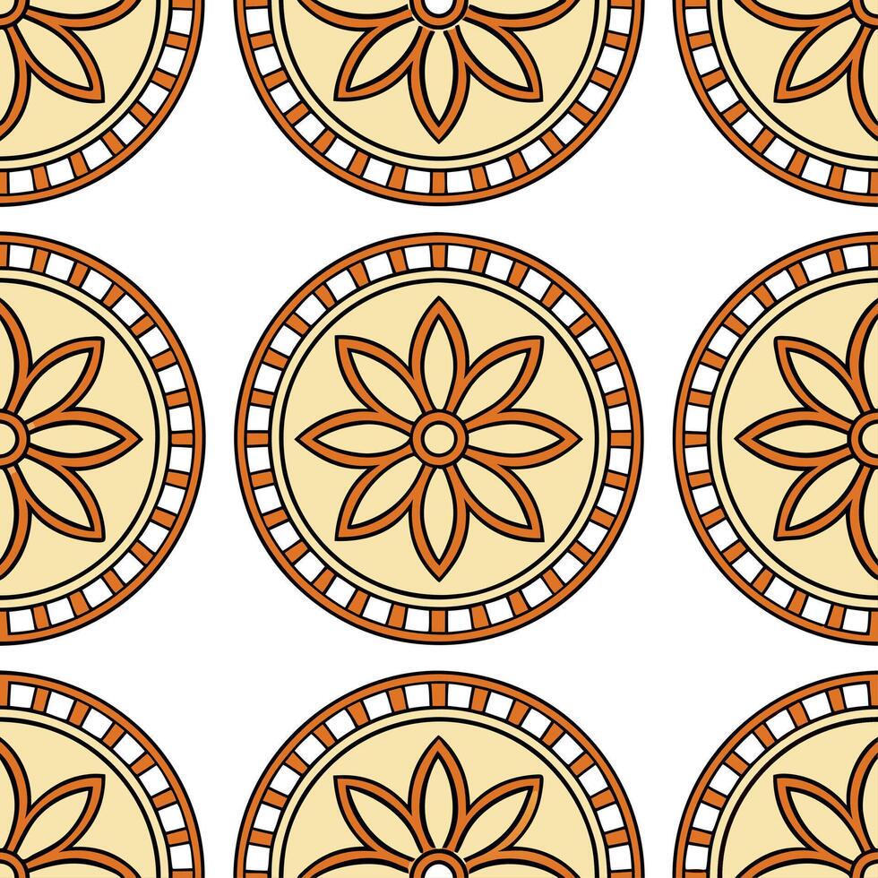Ethnic patterns seamless design with rustic textures and woven patterns for a handmade artisan inspired holiday look vector