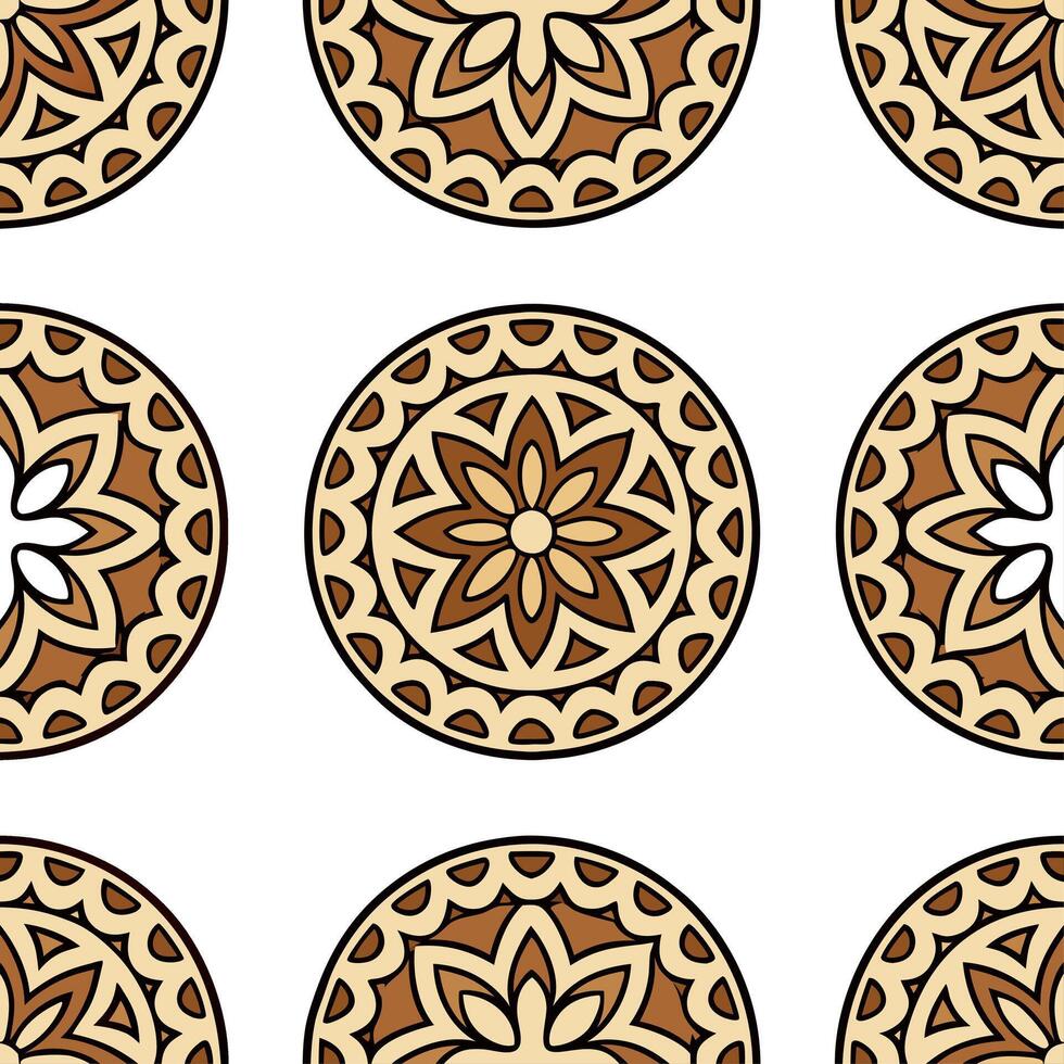 Ethnic patterns seamless design with animal prints and tribal symbols for an earthy wild inspired aesthetic vector
