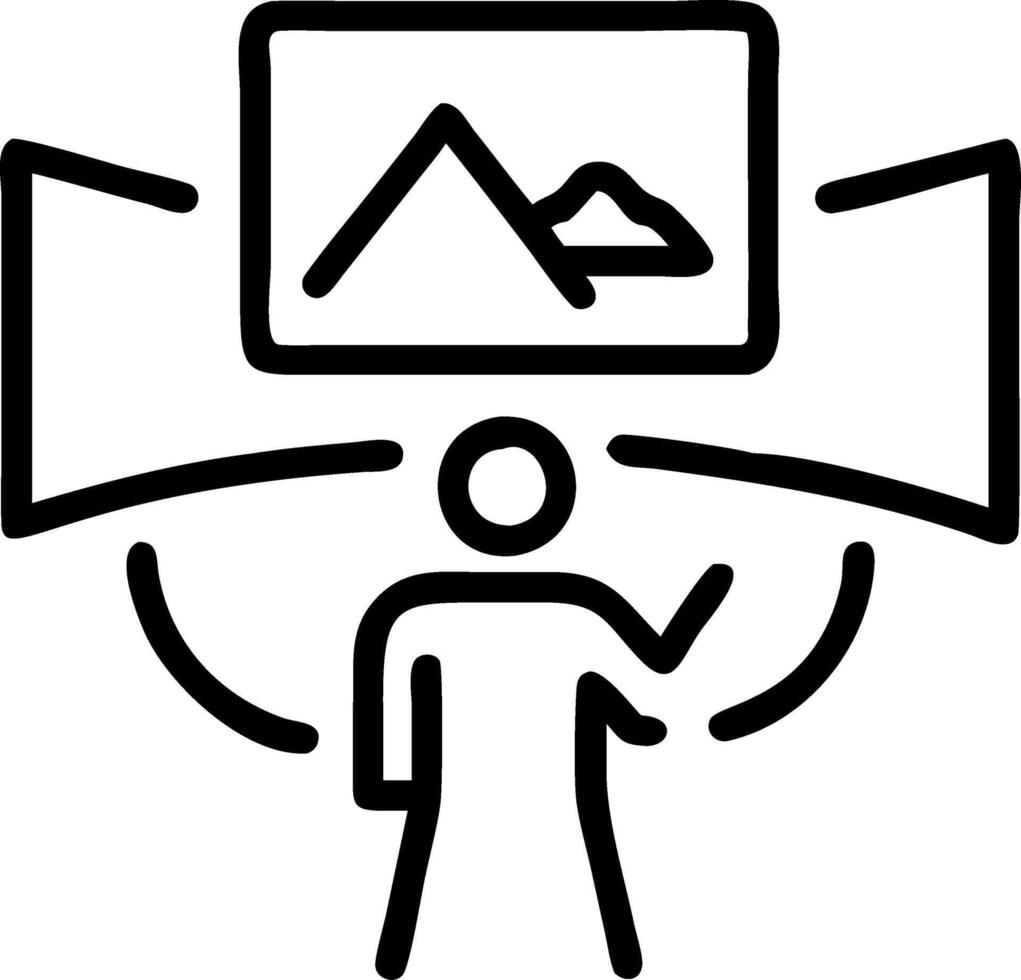 Empowered Creators AR Enabled Art Platforms vector