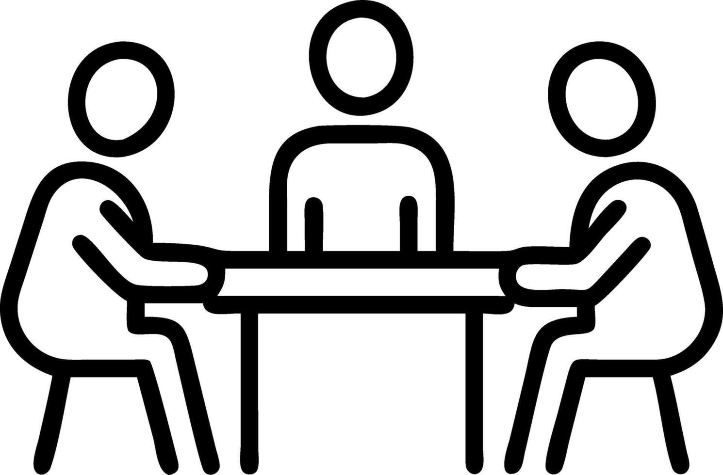 Diverse international executive business partners group discuss report at boardroom meeting table multiracial team negotiating project developing business strategy doing paperwork vector