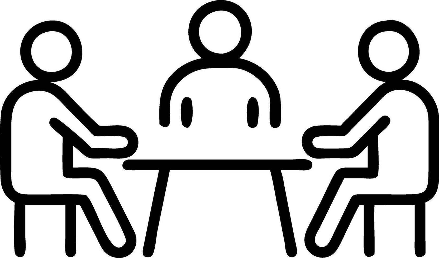 Diverse business people partners group negotiating boardroom meeting multiracial executive team discussing financial partnership agreement project strategy brainstorming sitting ta vector