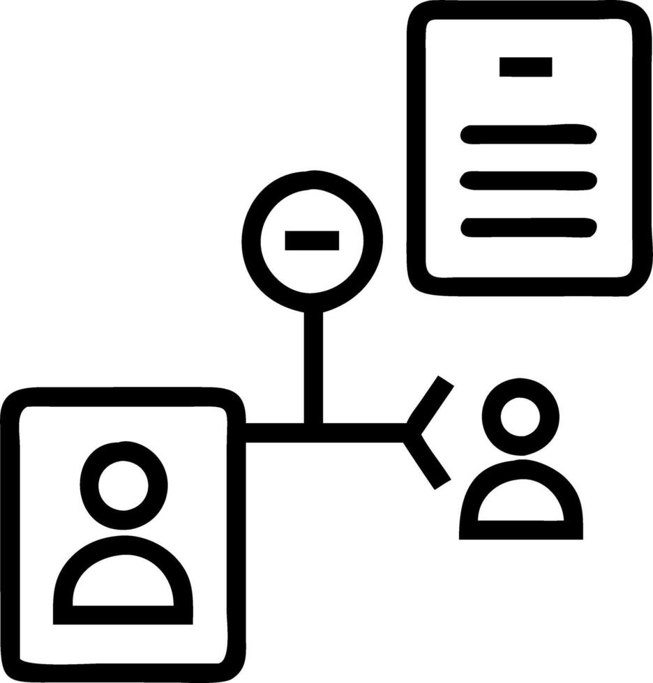 Digital collaboration glowing holographic chart connecting team members and tasks representing digital collaboration in a virtual team environment vector