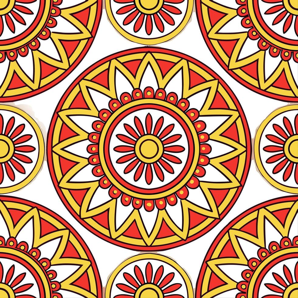 Cultural illustrations seamless pattern with vibrant tribal designs and ethnic motifs for a lively and bold aesthetic Set 20 vector