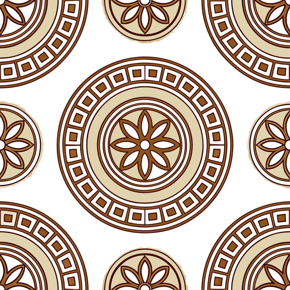 Cultural illustrations seamless pattern with vibrant tribal designs and ethnic motifs for a lively and bold aesthetic Set 3 vector