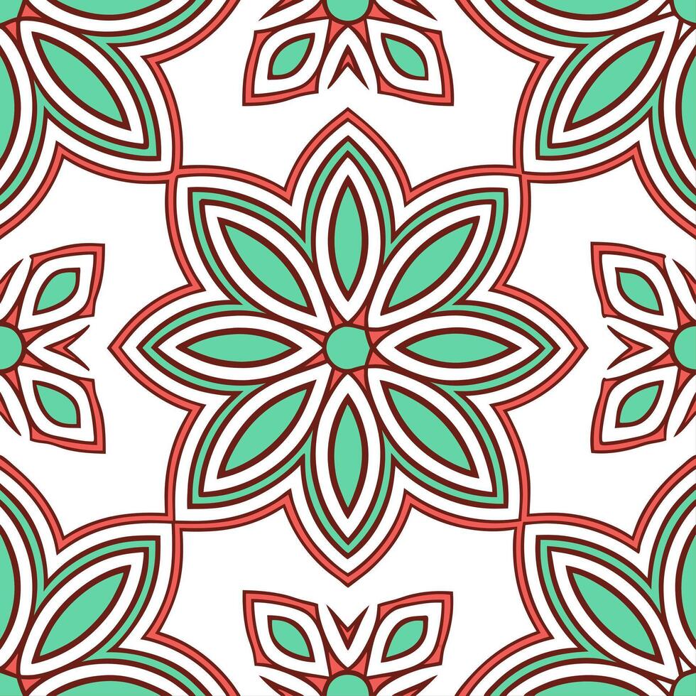 Cultural illustrations seamless pattern with vibrant tribal designs and ethnic motifs for a lively and bold aesthetic vector