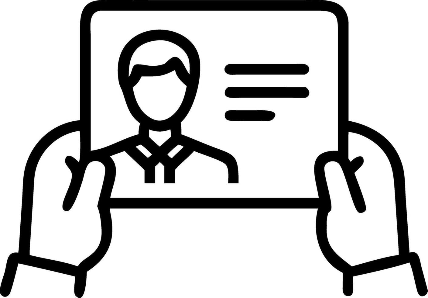 Close up over shoulder view of professional male HR manager checking digital cv resume of female seeker on tablet during interview meeting process Company recruitment human resour Set 3 vector