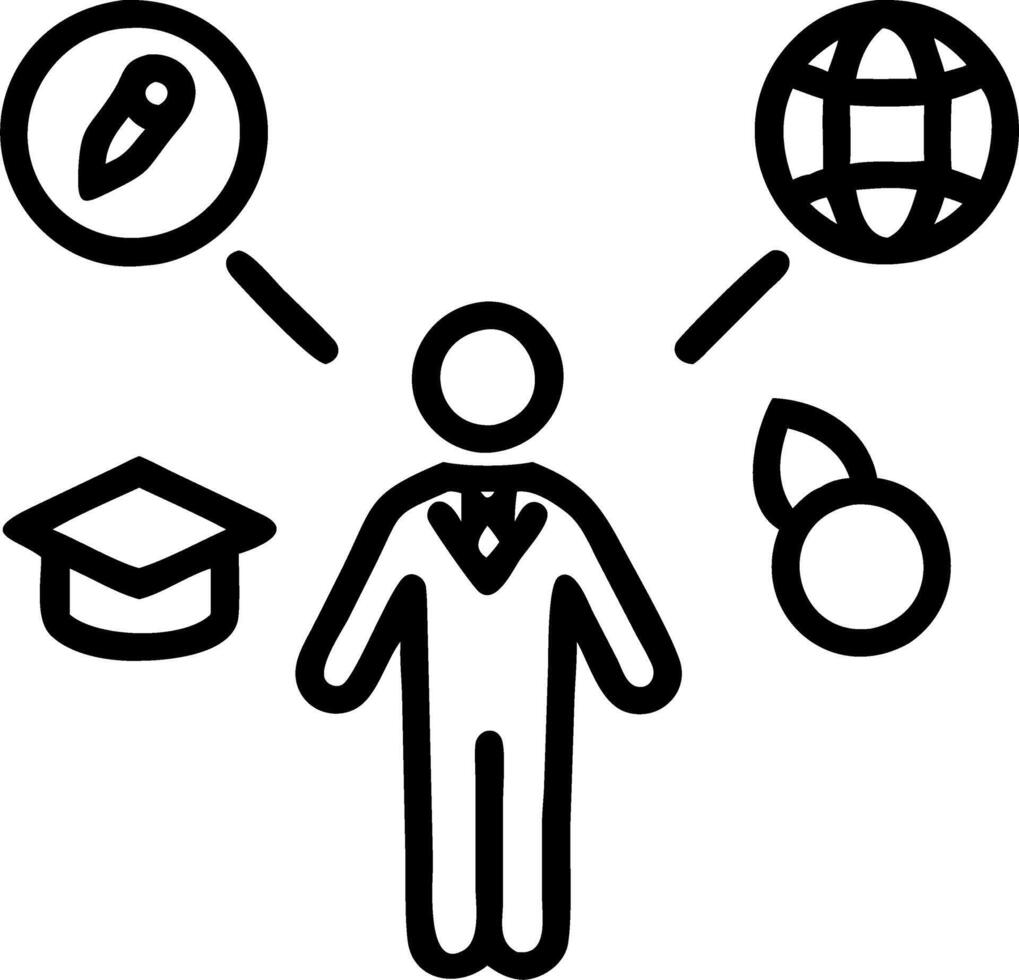 Businessman interacting with holographic task management checklist on a digital interface Set 8 vector