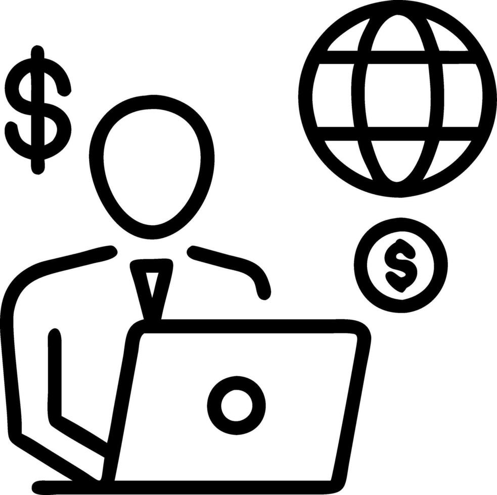 Businessman interacting with holographic task management checklist on a digital interface Set 5 vector