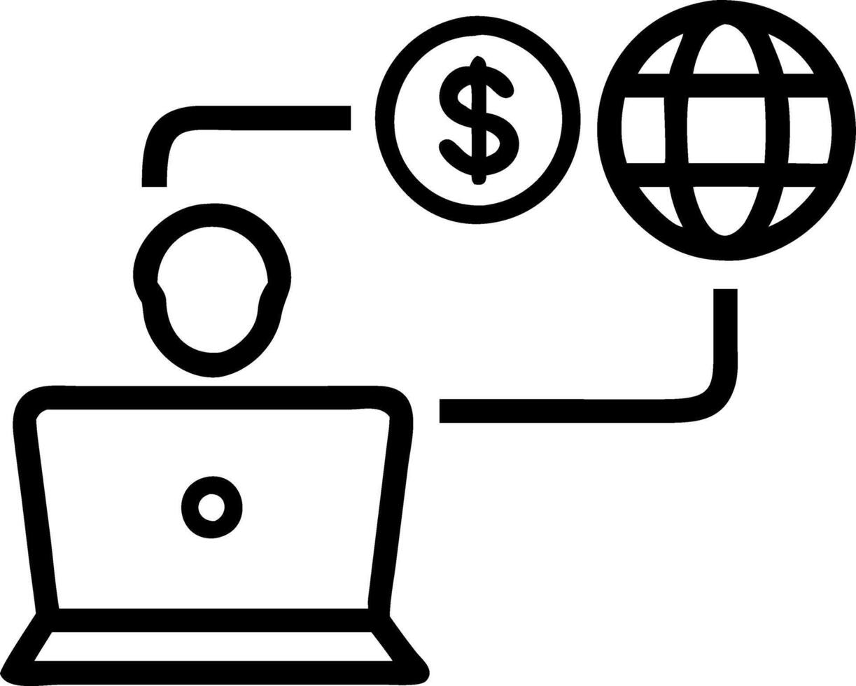 Businessman interacting with holographic task management checklist on a digital interface vector