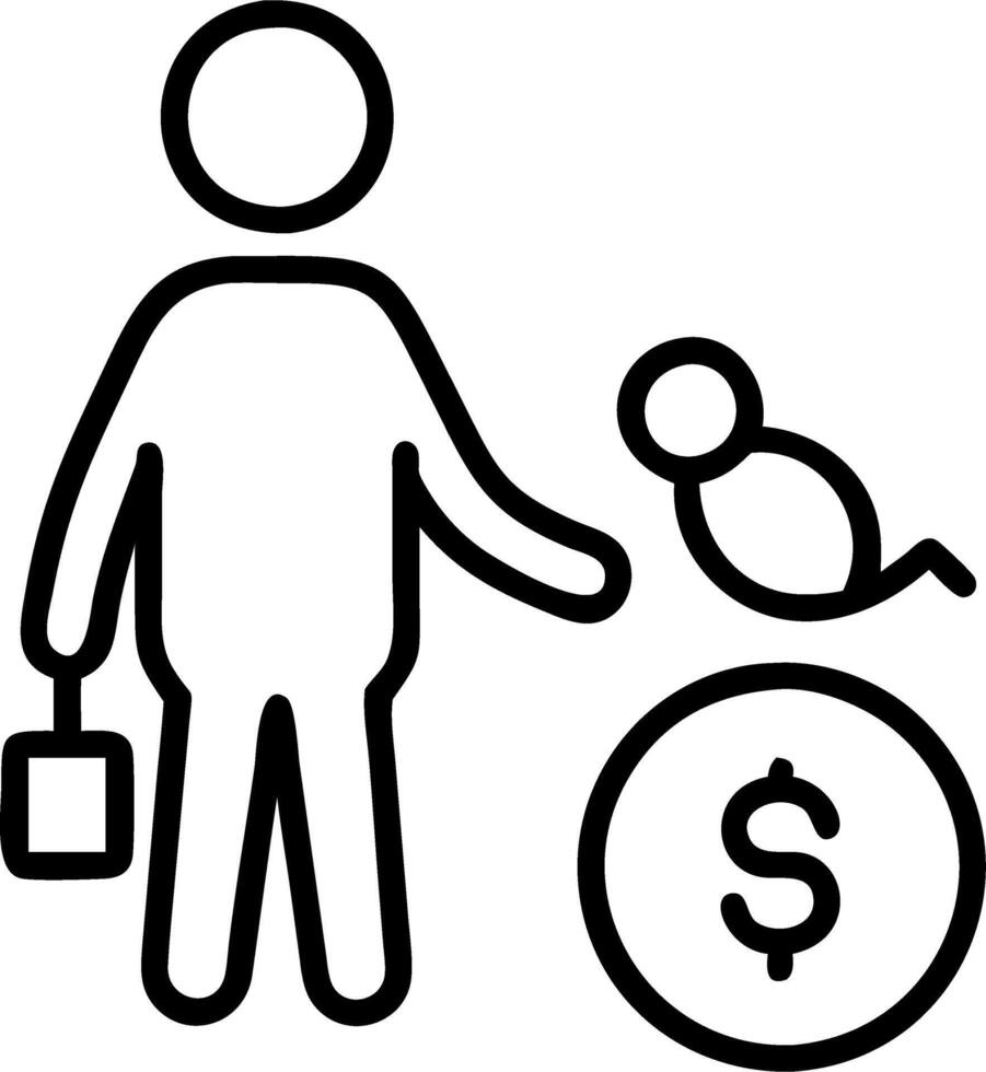 budget plan for single parents juggling childcare rent groceries while building cushion avoiding debt ensuring stability for family vector