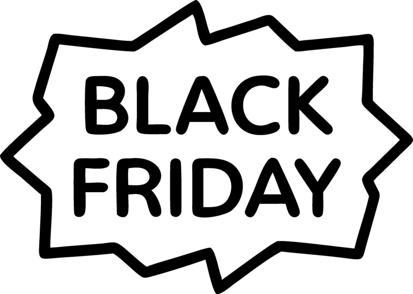 Black text black friday on torn brown cardboard paper Shopping and business concept vector