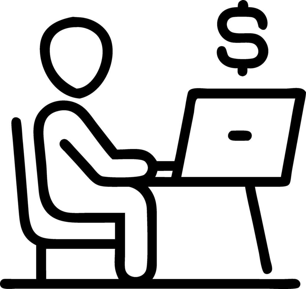 At bare desk analyzing passive income real estate crowdfunding reviewing property portfolios checking growth potential stable returns vector