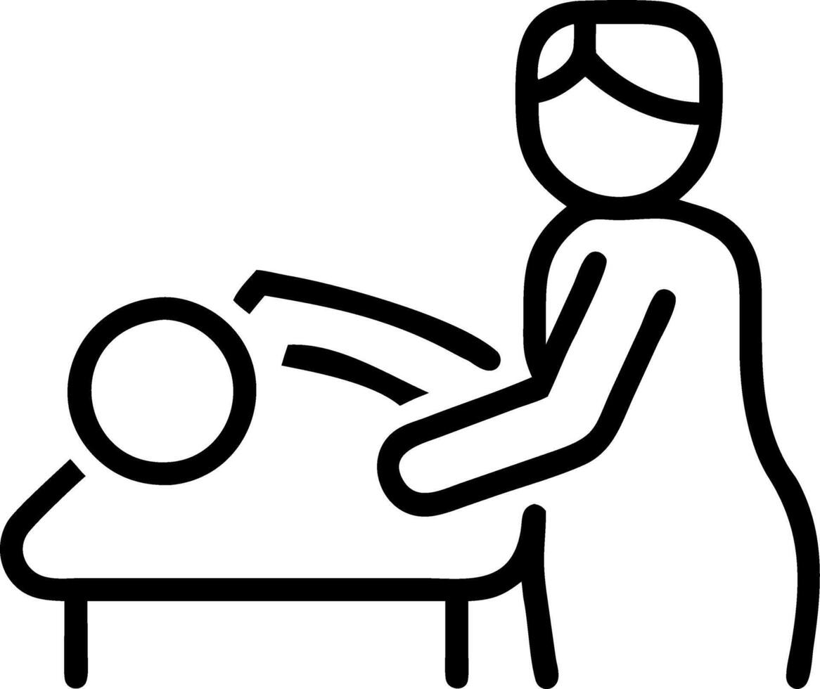 Young nurse taking care of senior patient in hospital room representing healthcare compassion and professional medical assistance in to clinical setting Set 2 vector