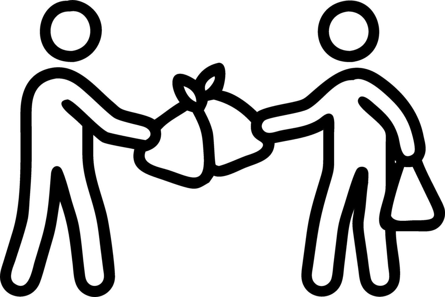 Volunteers business garbage bag cleaning park area together charity work Social environment sustainable development goal world environment day global ESG concept vector