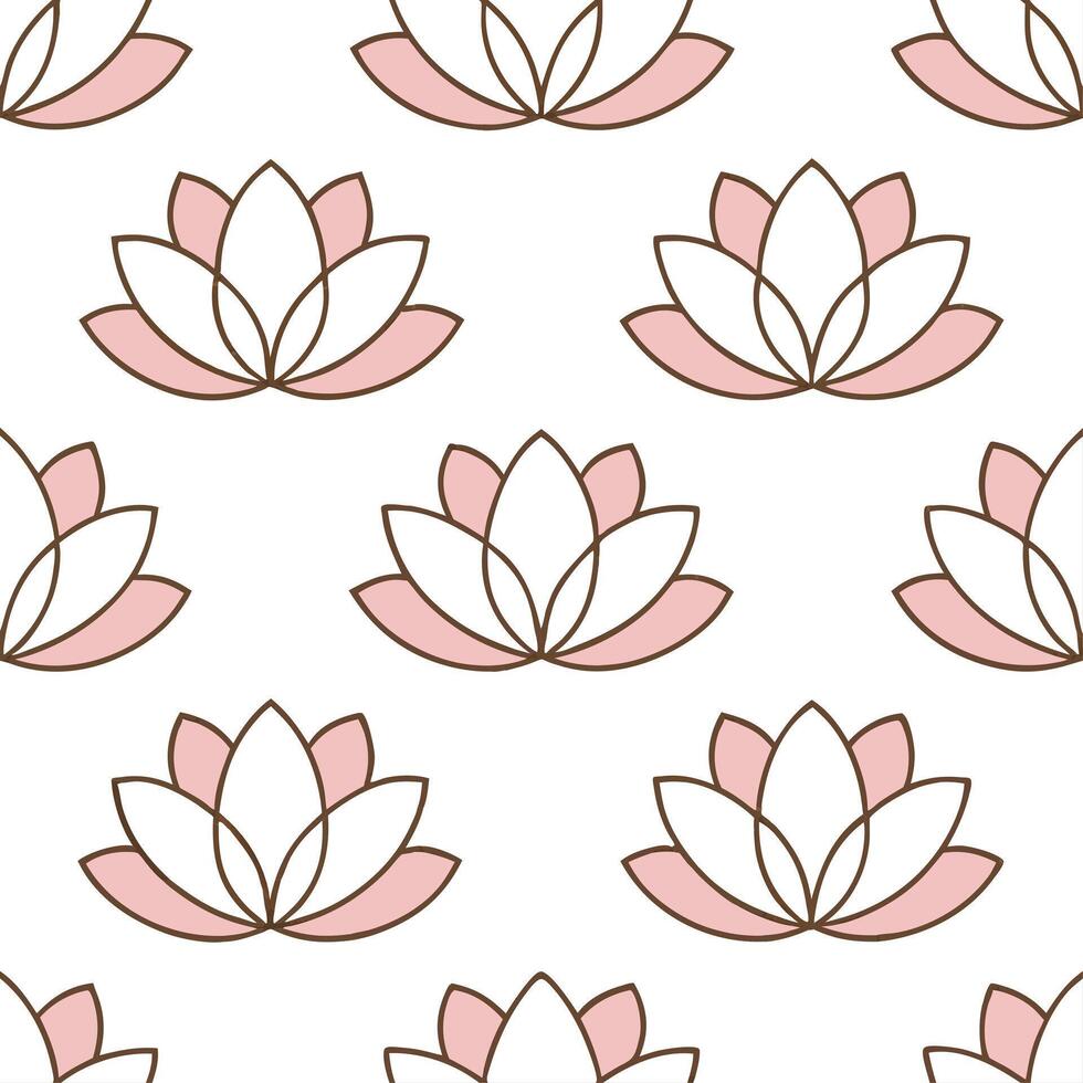 Vintage spring flower seamless pattern with peonies and magnolias for sophisticated interiors vector