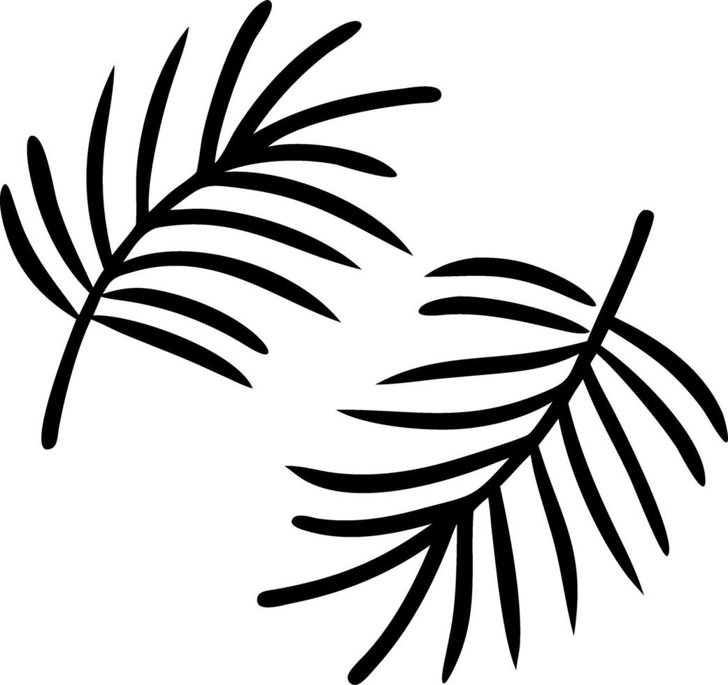 Tropical palm leaf seamless tile pattern with lush green palms and vibrant accents on to white background ideal for sunny lounges Set 2 vector