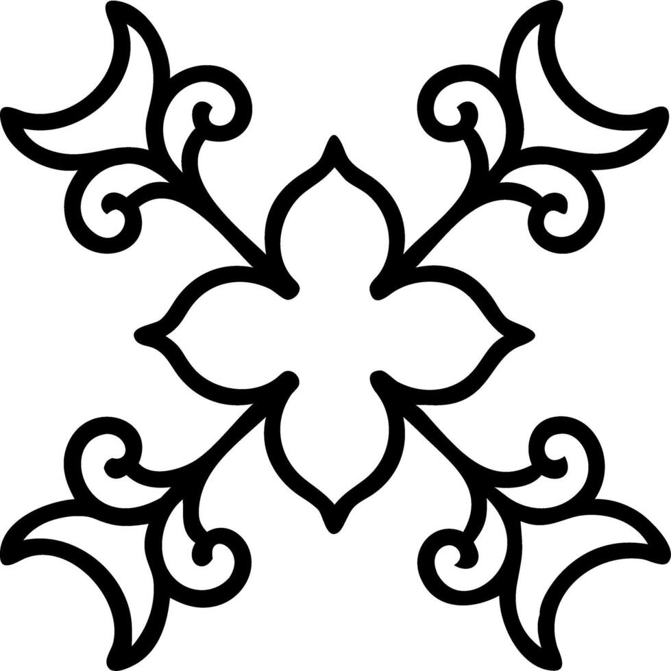 Traditional blossom seamless tile pattern with detailed floral motifs and rich colors for timeless decor Edition vector