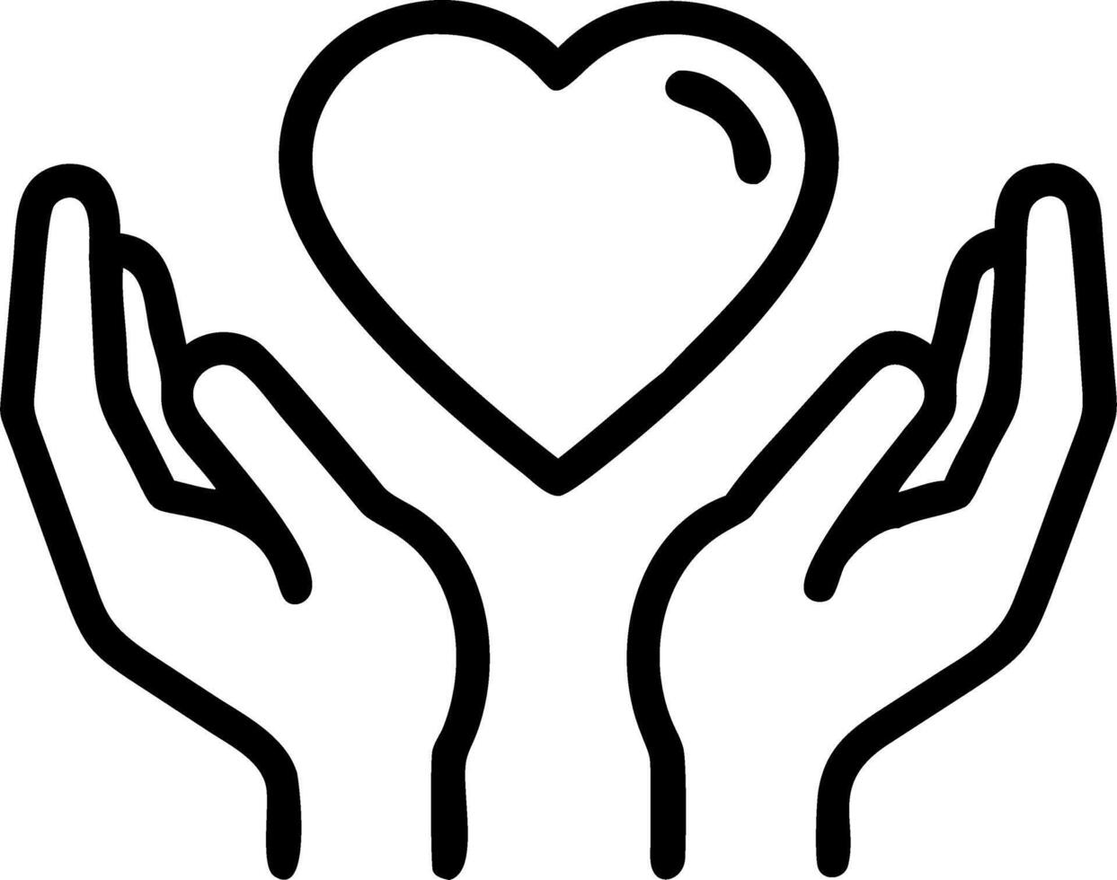 top view of hands holding red heart in concept healthcare wellbeing organ donation and insurance life World Heart Day World Health Day National Organ Donor Day On to blue backgrou vector