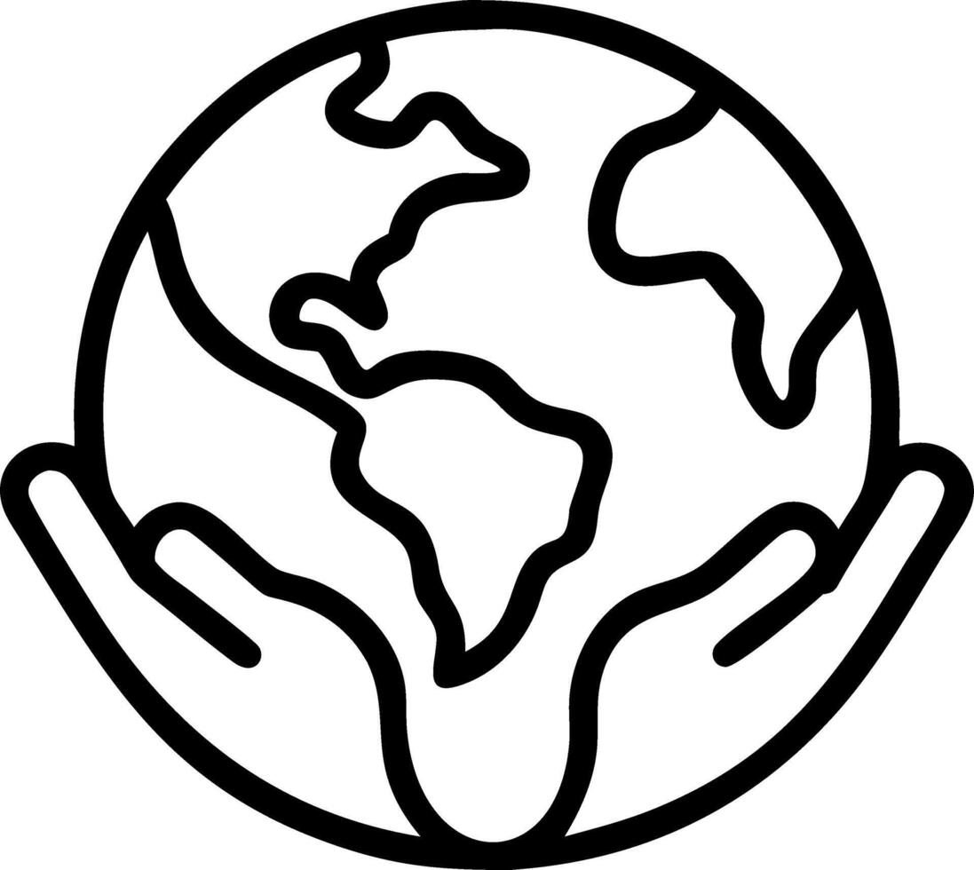 Top View Hands People Embracing Handmade Globe Protecting Planet Together World Earth Day Green Energy ESG Renewable Sustainable Resources Environmental Care Set 2 vector
