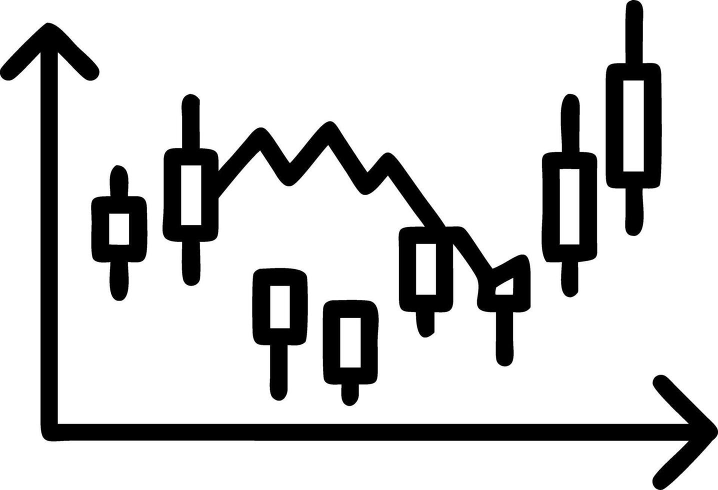 Stock market tickers digital animation evolution prices 4K financial chart stock exchange data animation vector