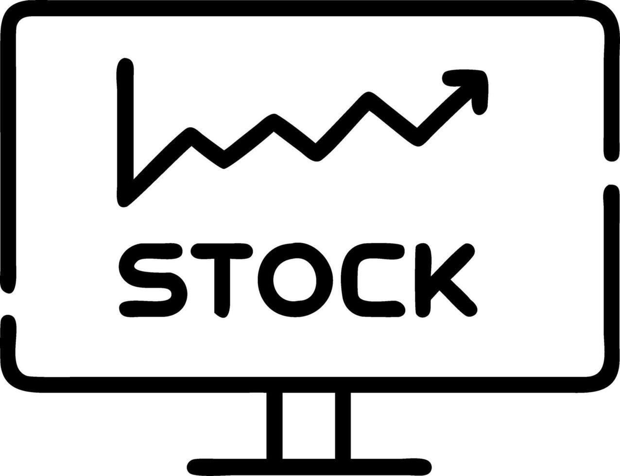 Stock market financial statistics displayed on screen including share pricing and online trading data representing real time financial information Set 2 vector