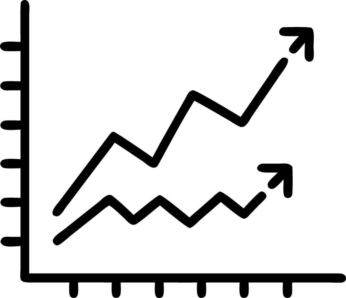Stock market investment trading graph showing growth investment finance chart stock market business and exchange financial growth graph depicting financial expansion Set 3 vector