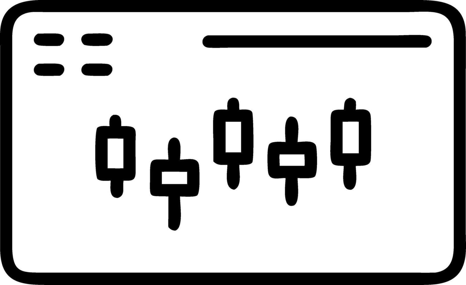 Stock market financial statistics displayed on screen including share pricing and online trading data representing real time financial information Set 6 vector