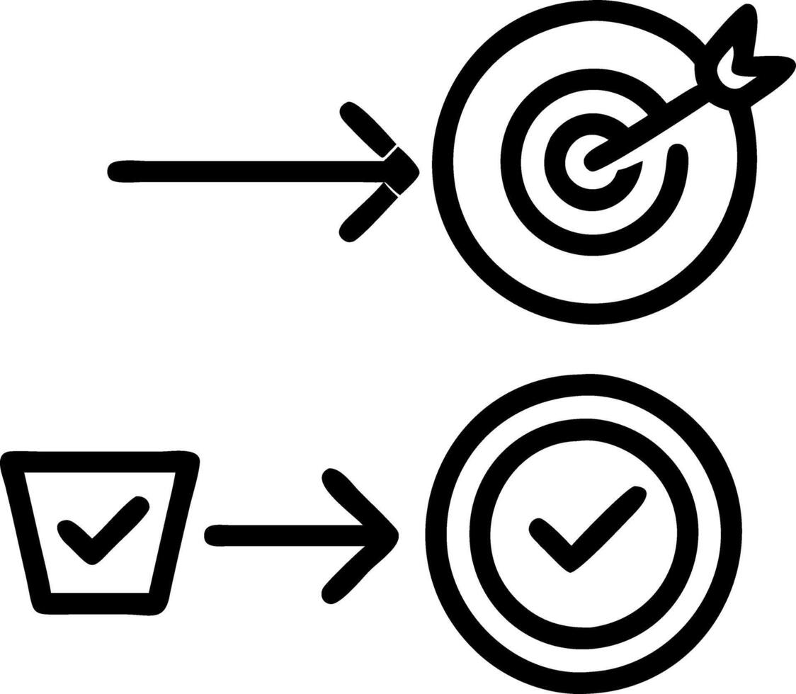 smart goal setting specific measurable achievable relevant time based business target goal concept presentations reports coach setting goals objectives success Set 2 vector