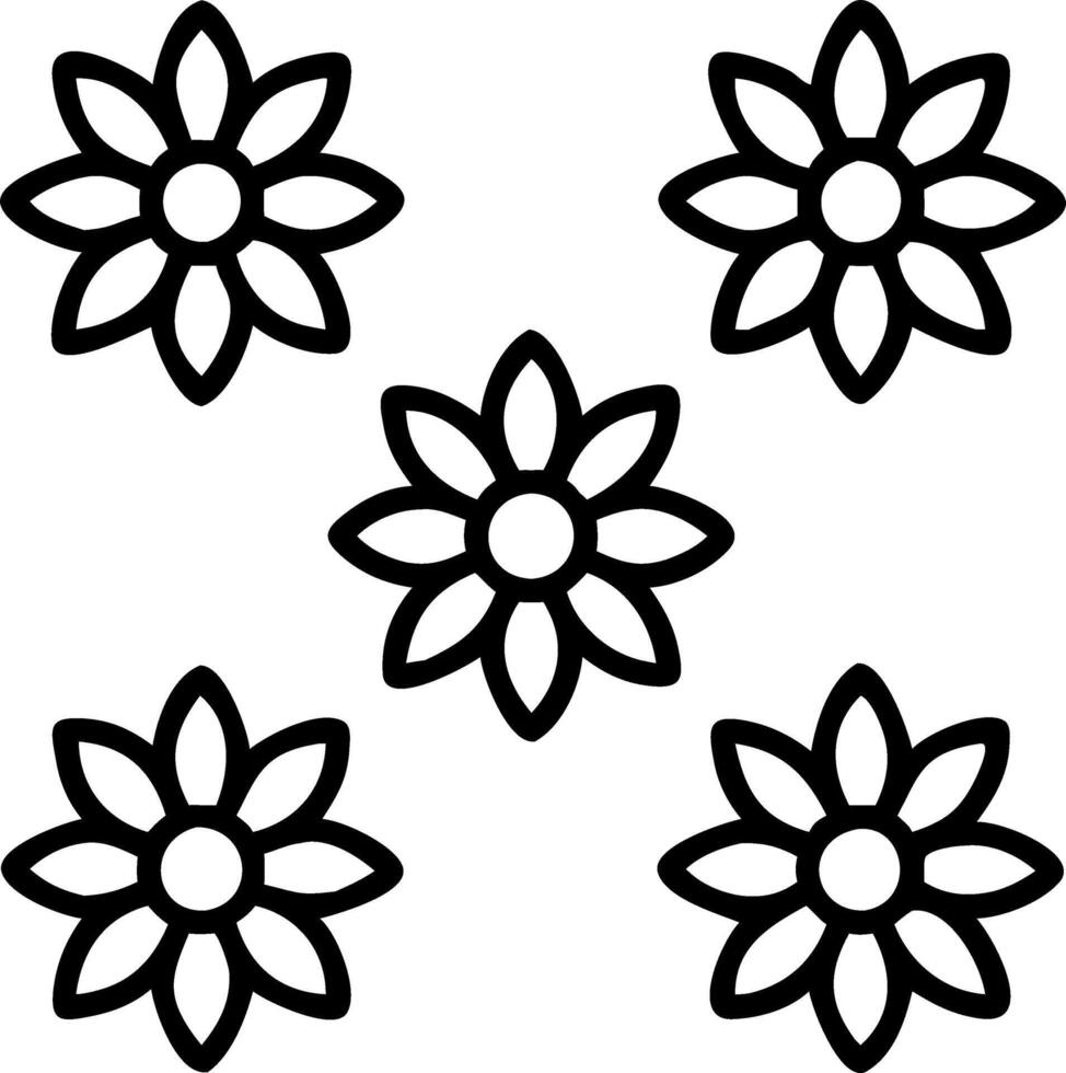 Scandinavian sunflower seamless tile pattern with minimalistic sunflowers and neutral tones ideal for clean airy spaces Set 6 vector