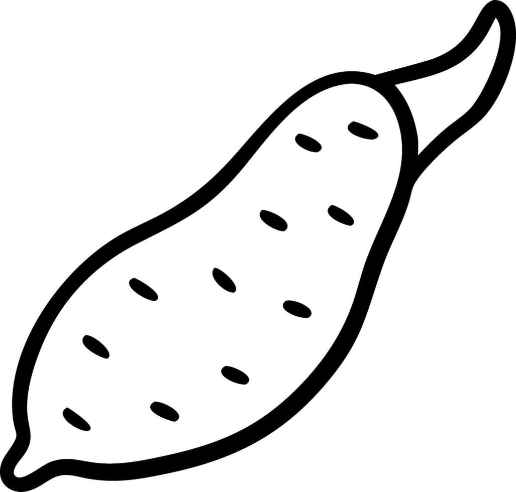 Satsumaimo Japanese sweet potato clipart watercolor illustration hand drawn white background perfect for nursery art vector