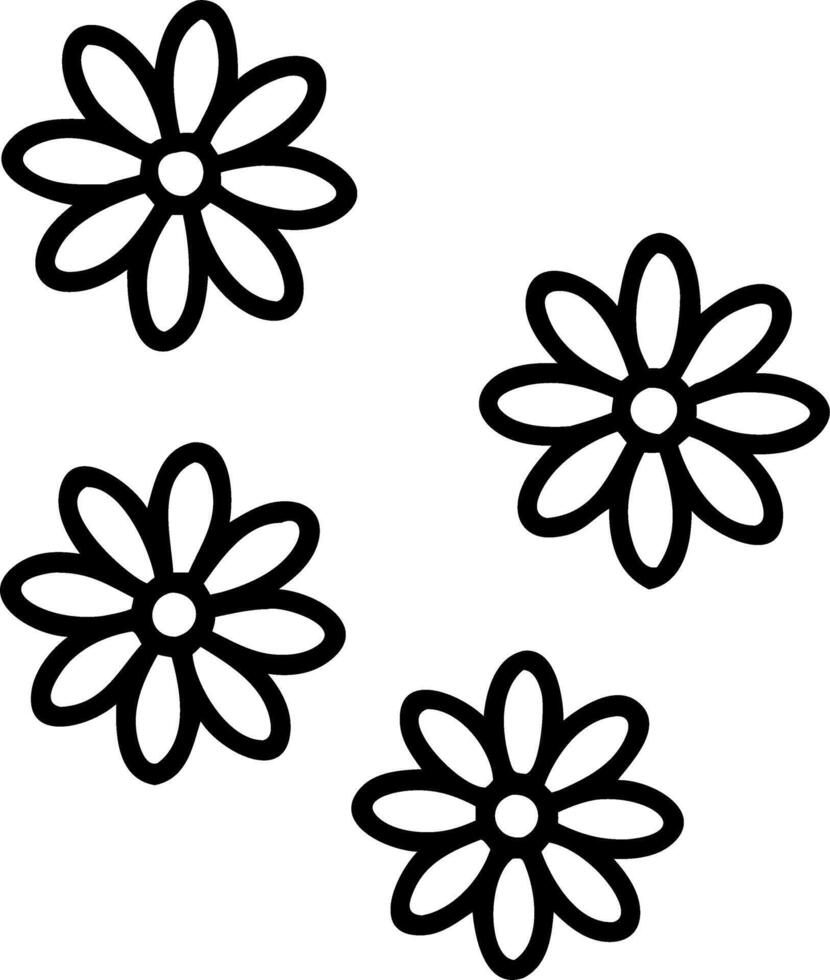 Rustic daisy seamless tile pattern with dried daisy motifs and earthy brown tones ideal for country style kitchens Set 3 vector