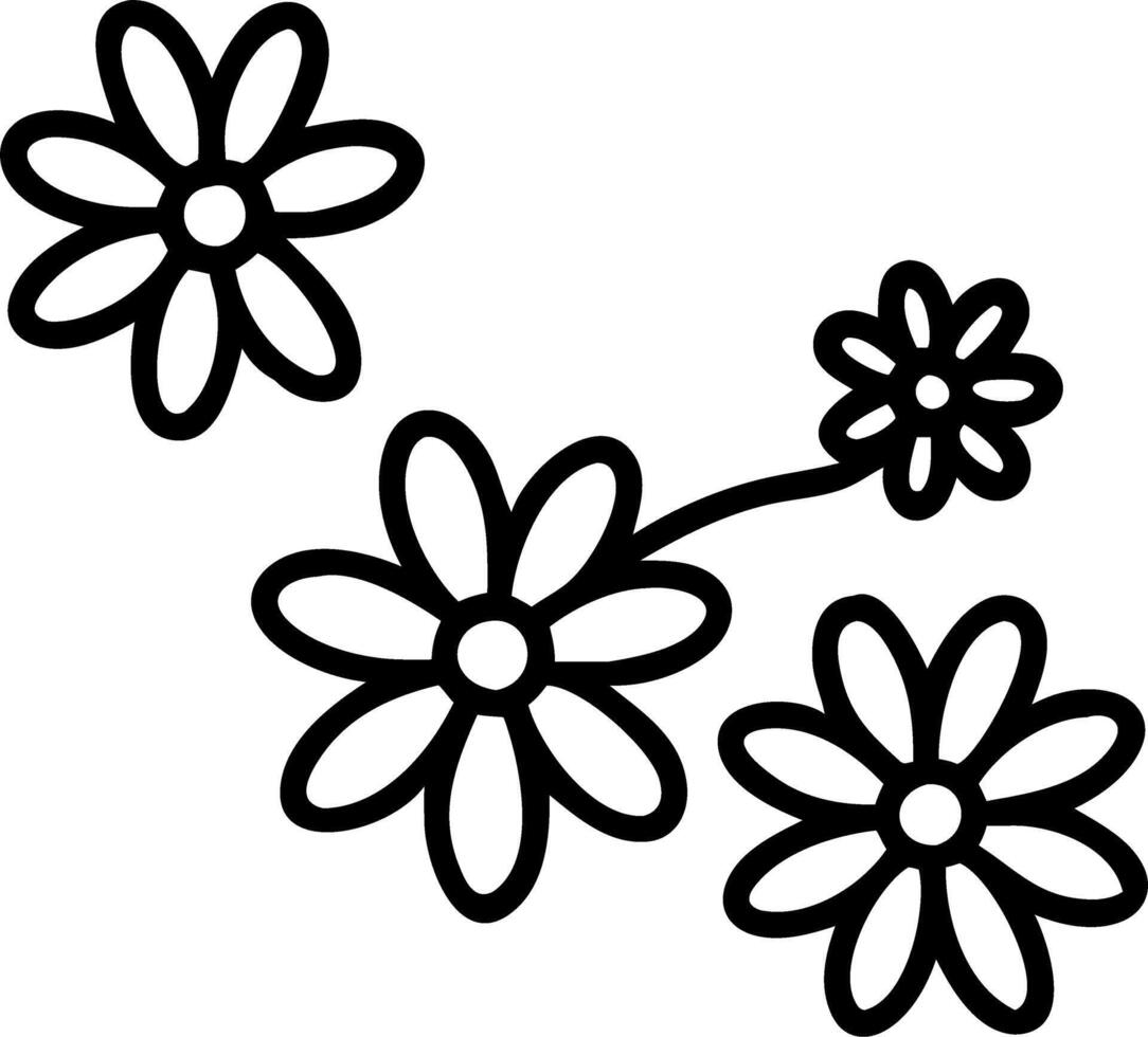 Rustic daisy seamless tile pattern with dried daisy motifs and earthy brown tones ideal for country style kitchens Set 5 vector