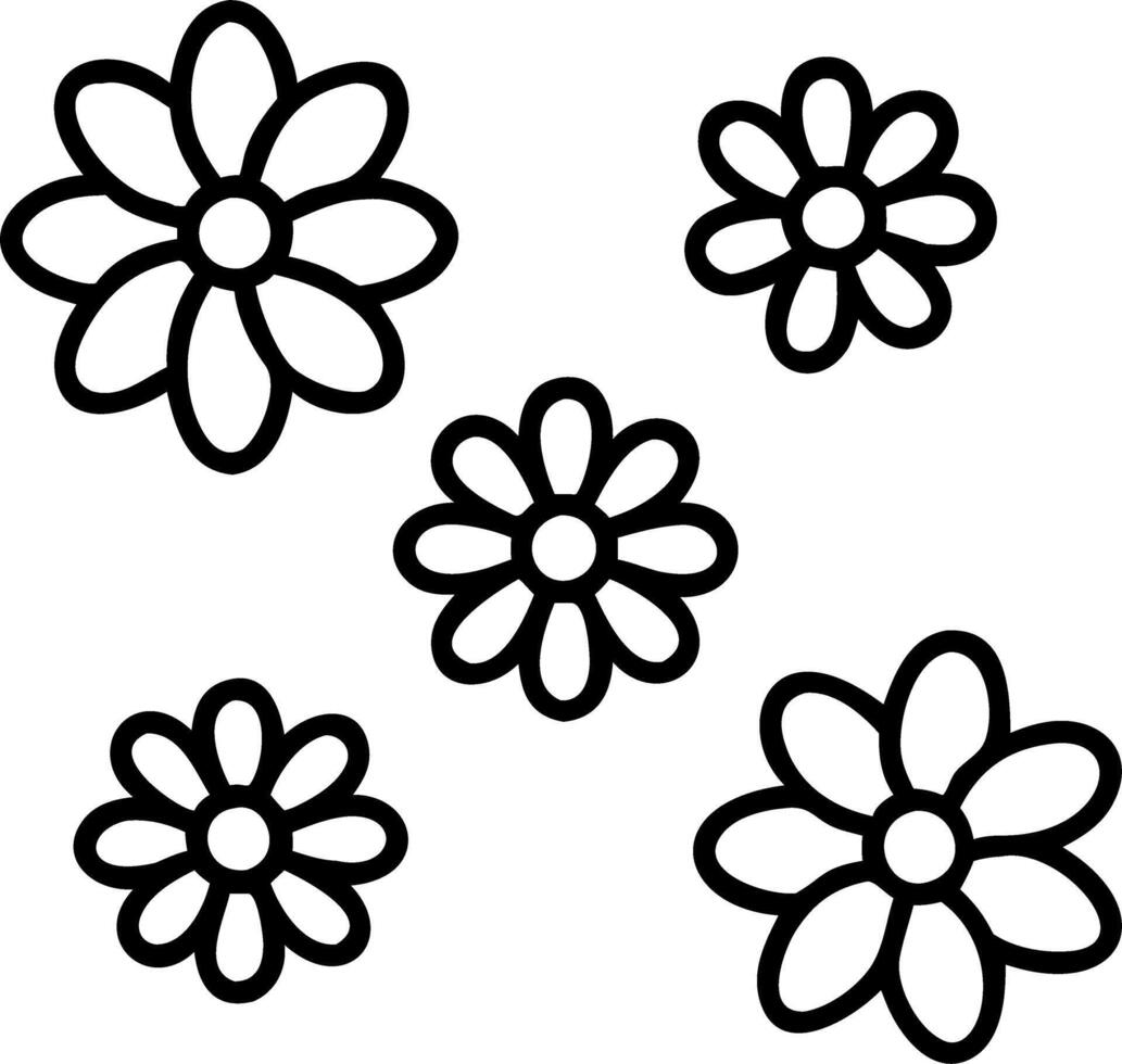 Romantic daisy seamless tile pattern with delicate daisies and soft pastel hues perfect for cozy bedrooms Set 11 vector