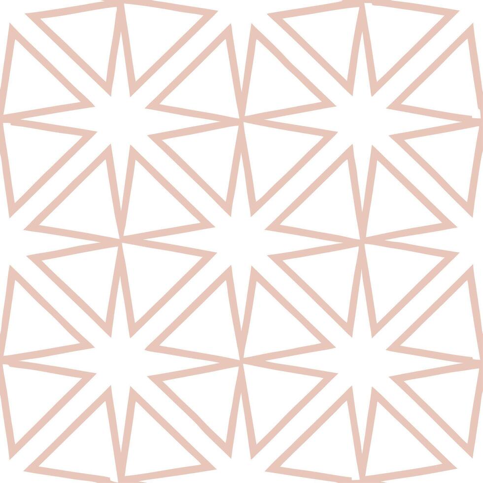Pastel retro polygon seamless pattern soft hues on white background ideal for wedding invitations Edition vector