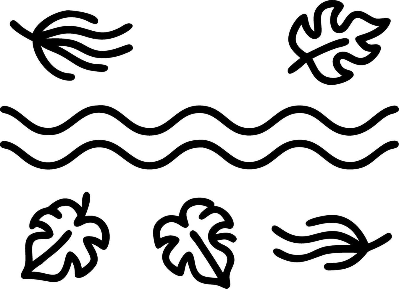 Nautical tropical leaves seamless tile pattern with marine inspired monstera and palm leaves and ocean blue accents for coastal homes Edition vector