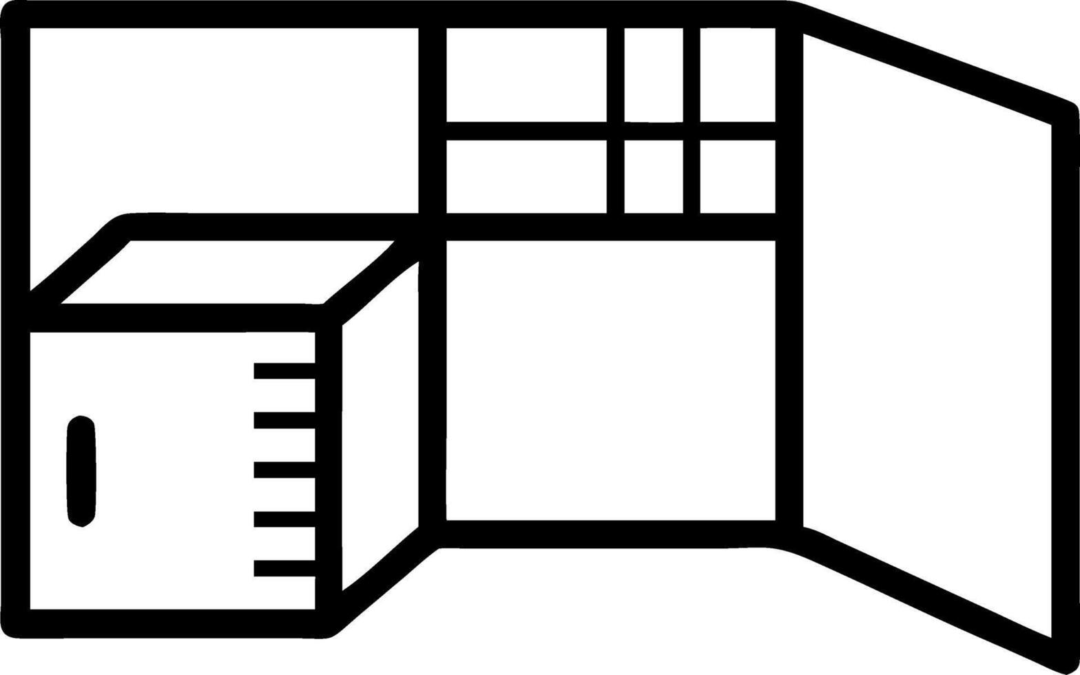 Modern white kitchen with wood floor recessed lighting and balcony view Set 4 vector