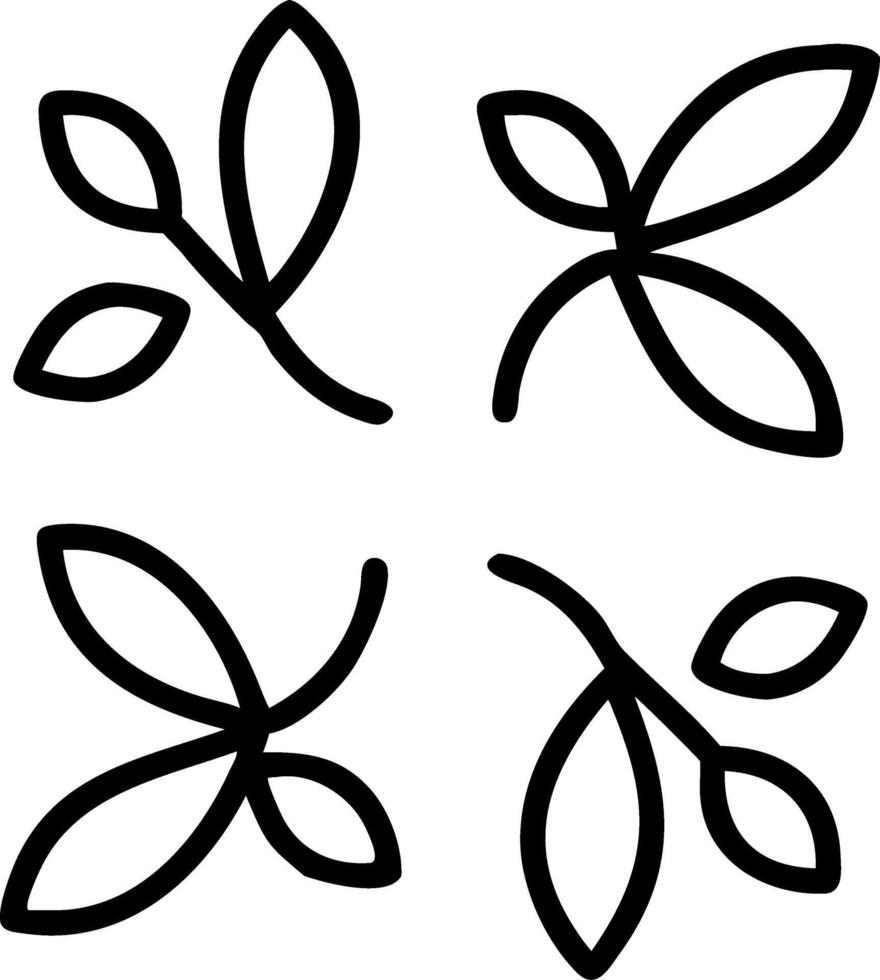 Modern abstract leaf repeat seamless tile pattern with bold colors and dynamic leaf shapes for contemporary spaces vector