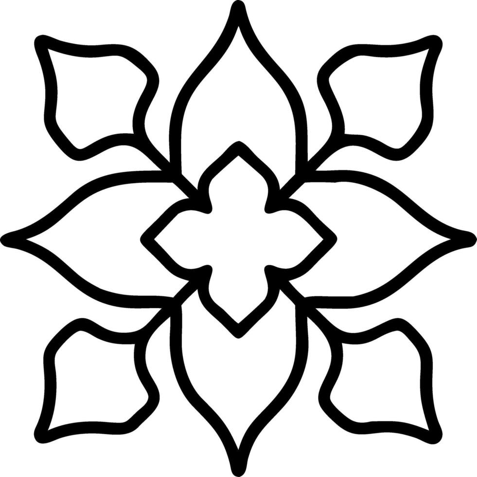 Minimalist poinsettia seamless tile pattern with simple white petals and soft grey accents ideal for modern kitchens Set 6 vector