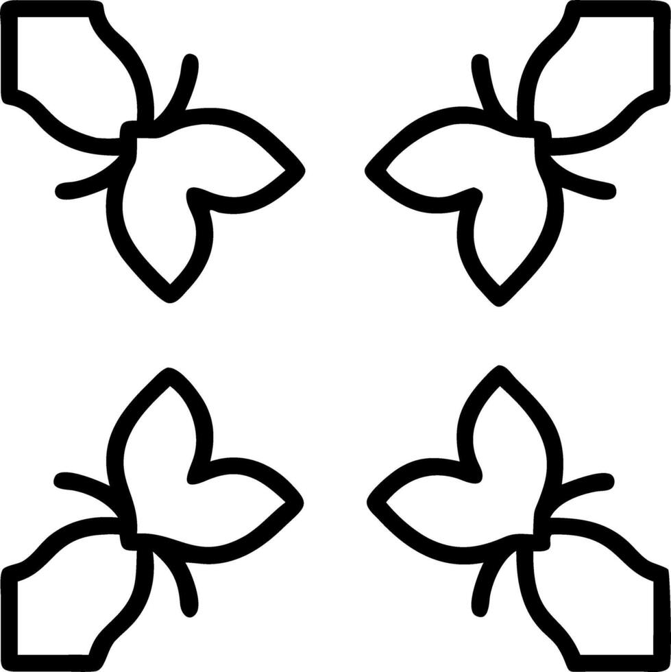 Minimalist poinsettia seamless tile pattern with simple white petals and soft grey accents ideal for modern kitchens Set 5 vector