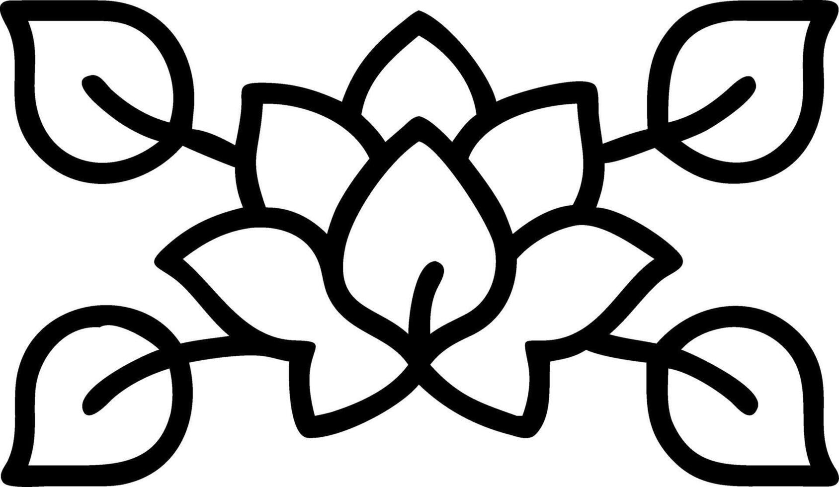 Minimalist magnolia seamless tile pattern with simple white petals and soft grey accents ideal for modern kitchens vector