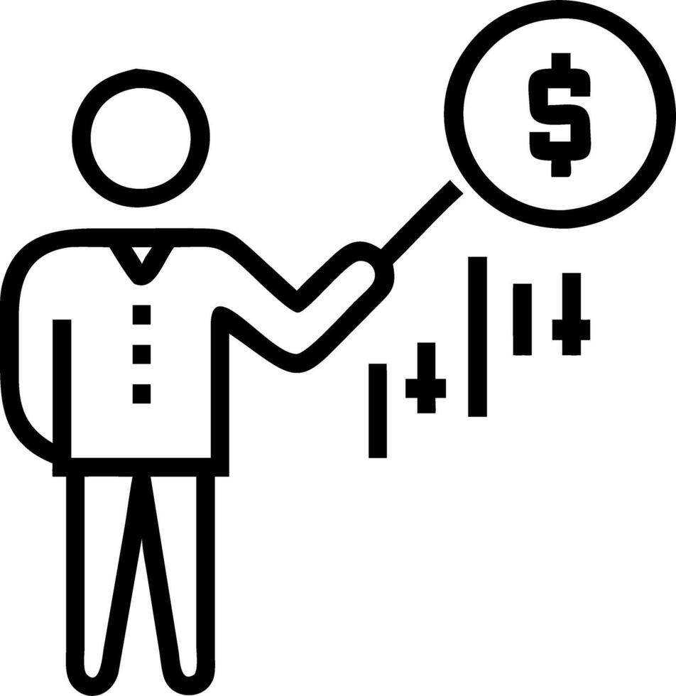 Investment and finance concept with businessman holding virtual trading graph and blurred coins symbolizing stock market profits and business growth Set 3 vector