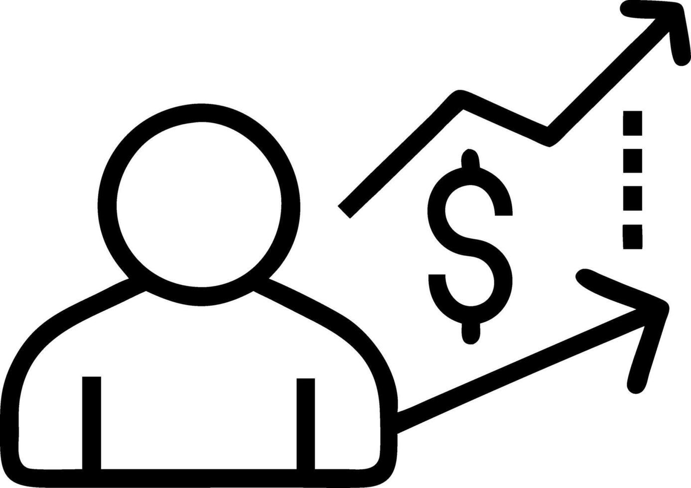 Income growth investment financial performance statistic report boost business productivity vector