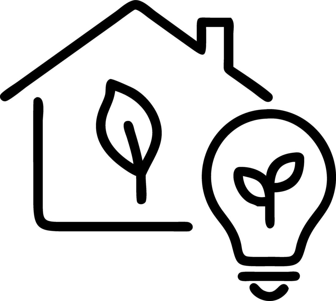 house energy efficiency energy efficient rating eco home ecological house renovation save cost Set 2 vector