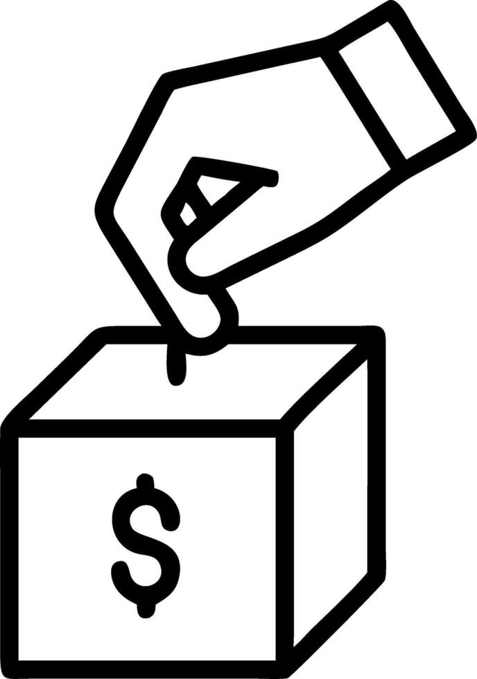 Hand placing tax icon into wooden cube symbolizing income tax return submission and online tax payment of documents to government vector