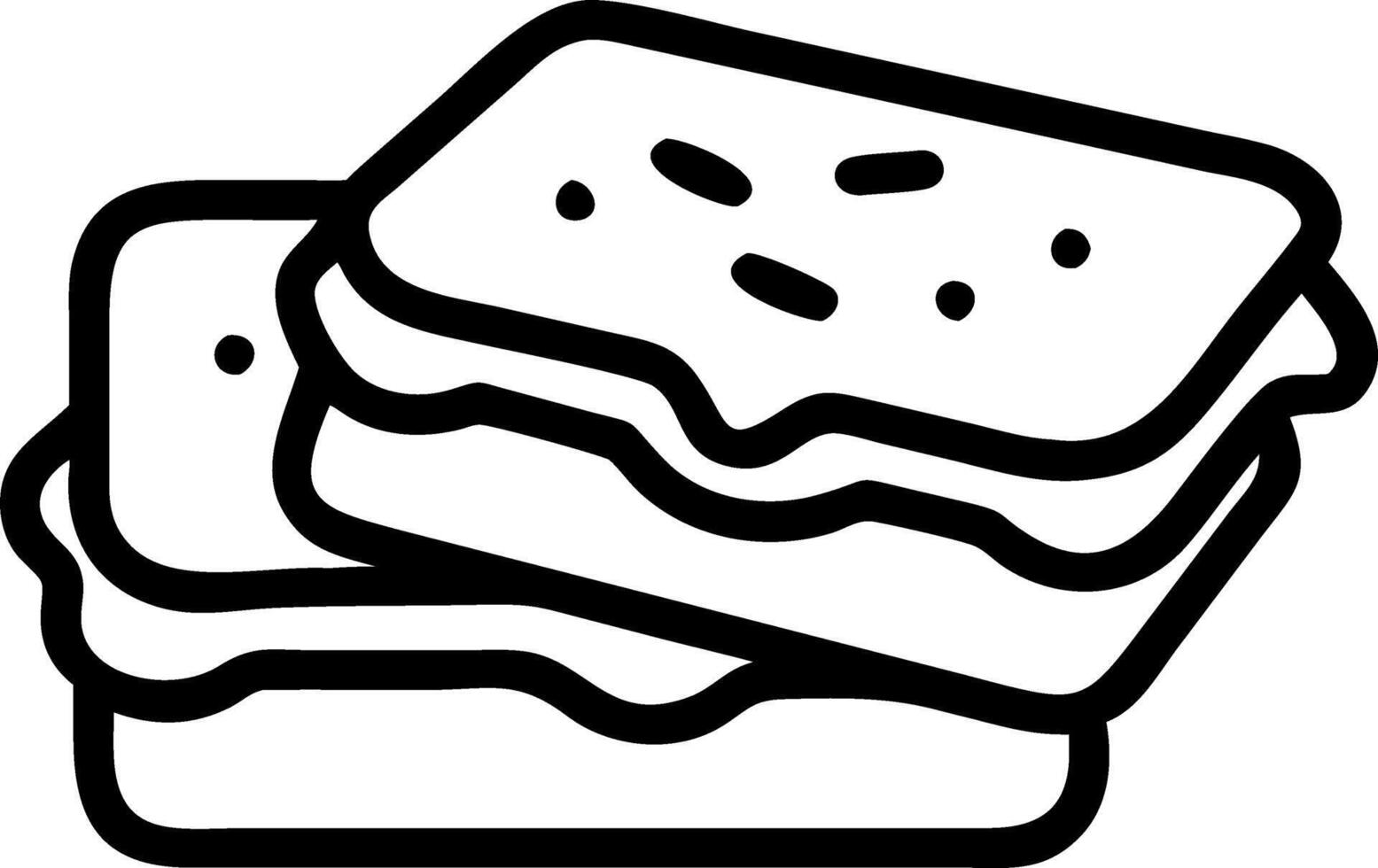 Grilled cheese sandwiches with crispy edges served with tomato soup illustrating comfort food and delicious appetizers perfect for food marketing and menus Set 2 vector